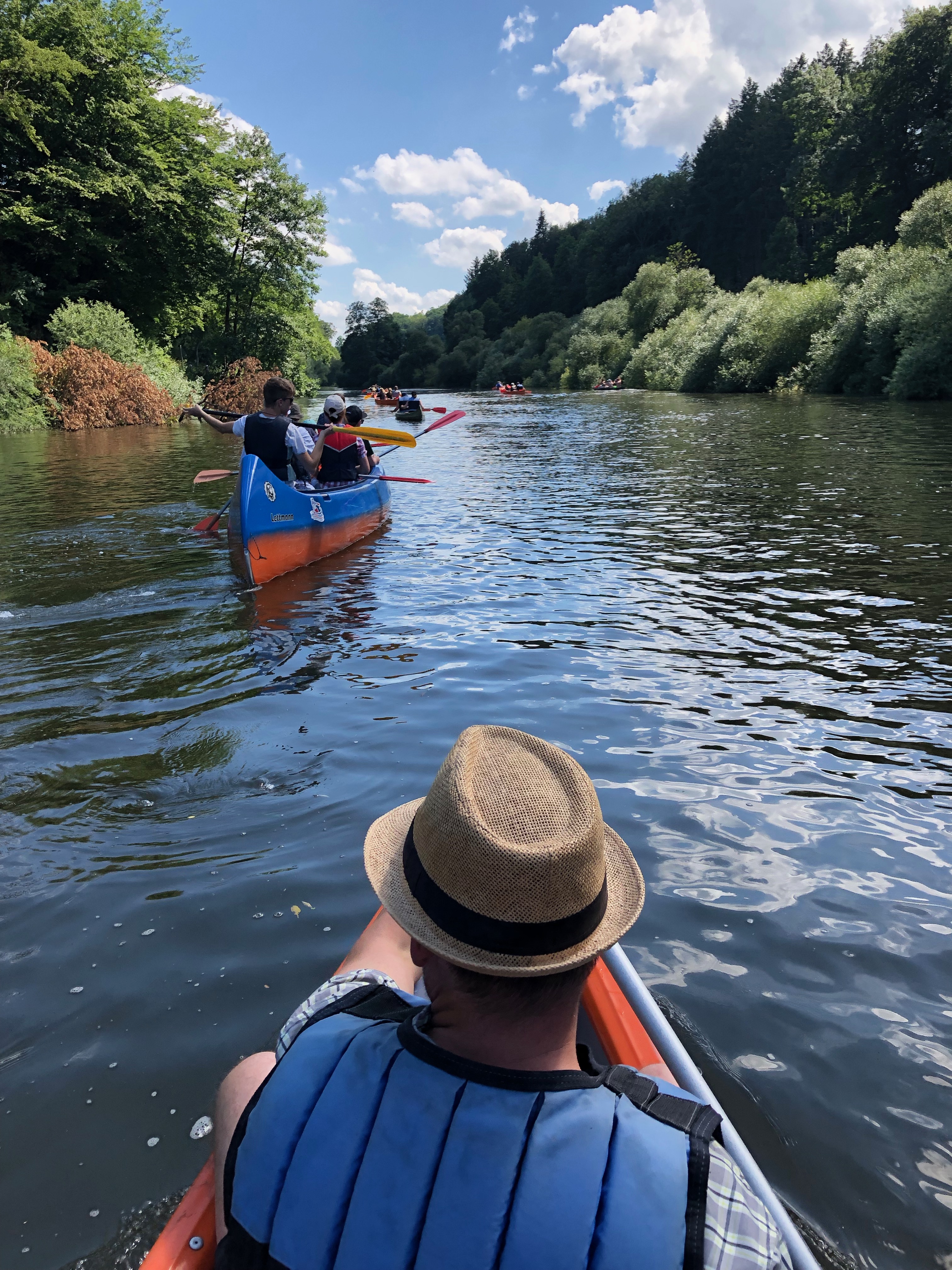 Praxisflotte auf der Lahn