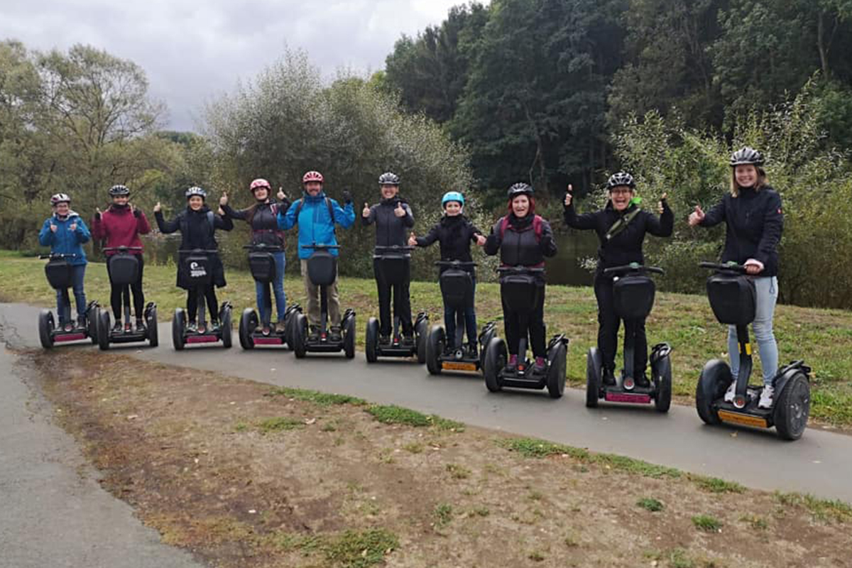 Segway Betriebsausflug